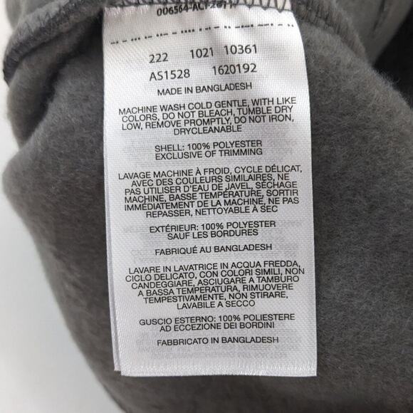 Columbia Steens Mountain Half Zip Pullover, Grey/Black, Men's 3X - Picture 4 of 4